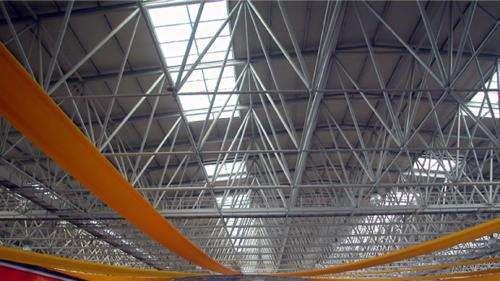 威海盘点螺栓球网架构件施工前的检验工作